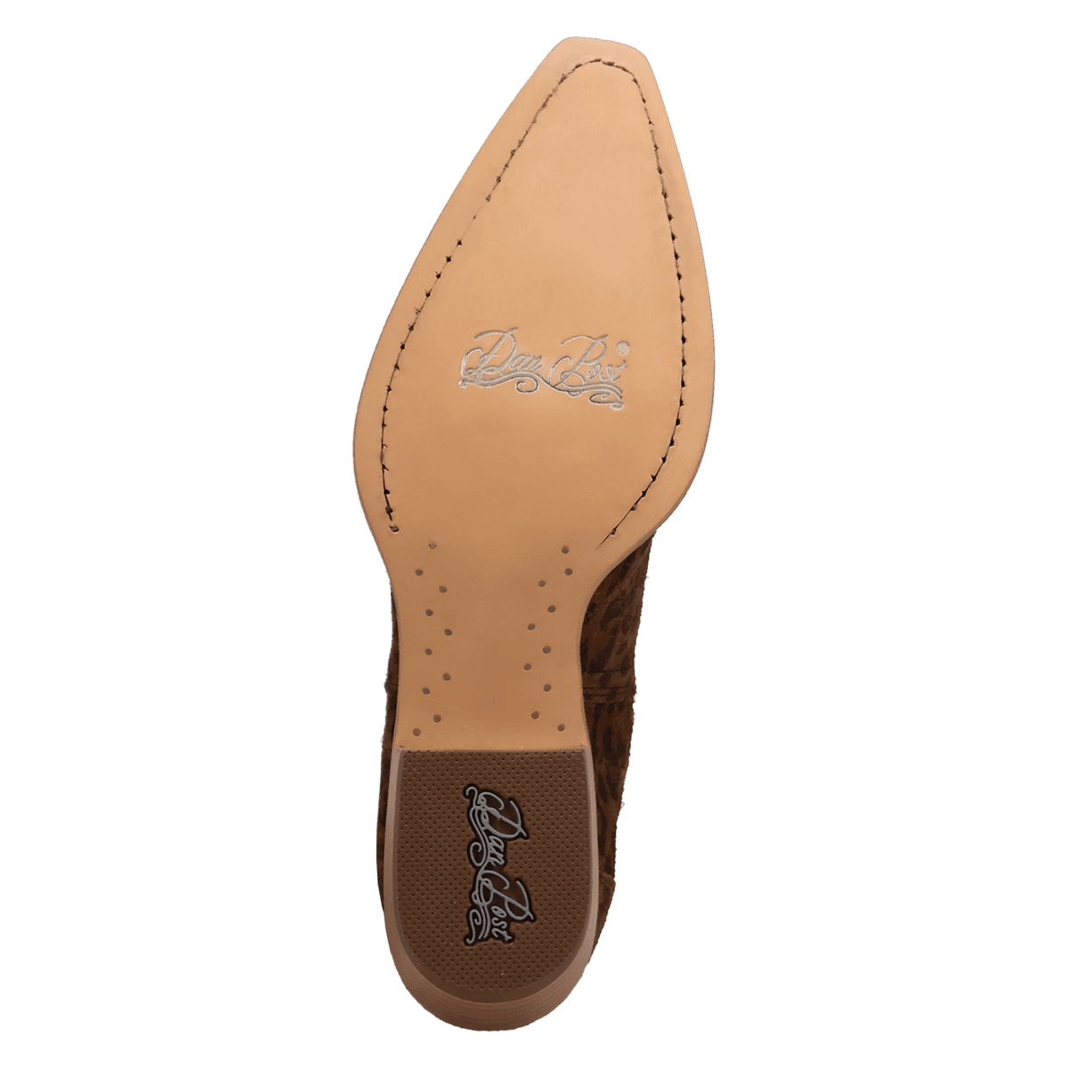 feral suede leather bootie outsole angle