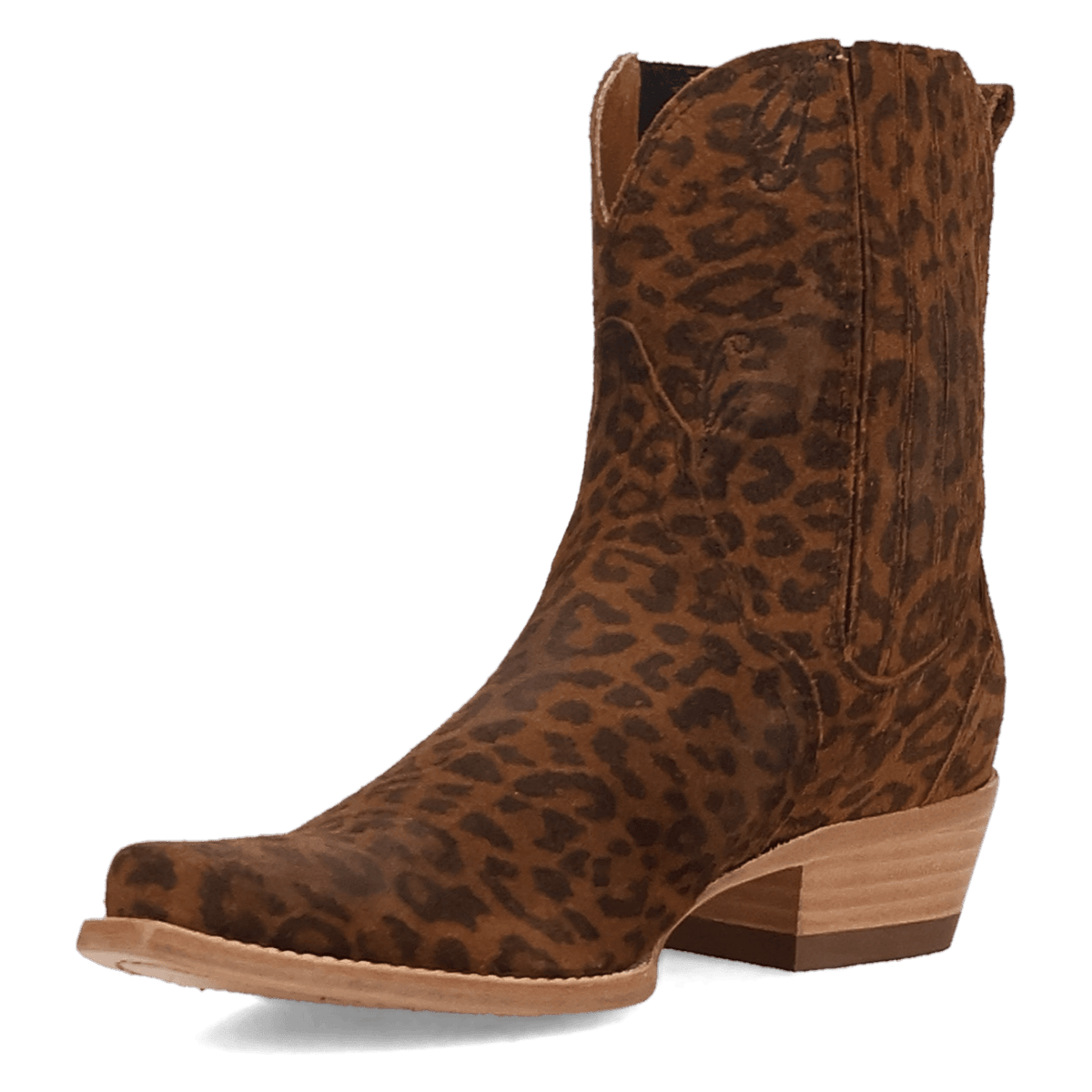 feral suede leather bootie 225 degree angle