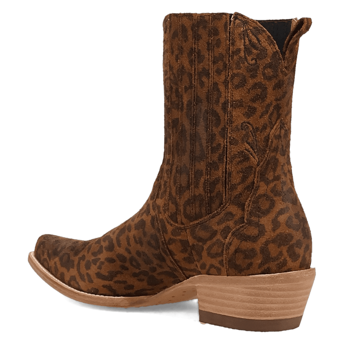 feral suede leather bootie 270 degree angle