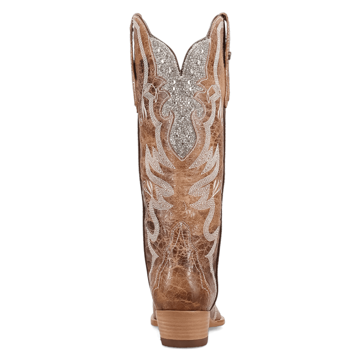 glam queen leather boot 180 degree back angle