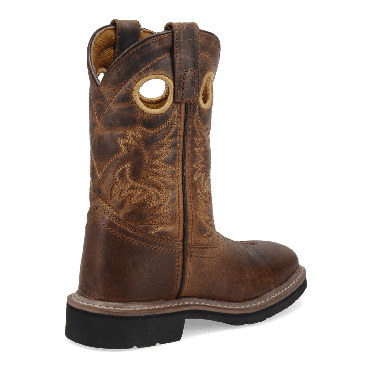 amarillo leather children's boot 315 degree angle