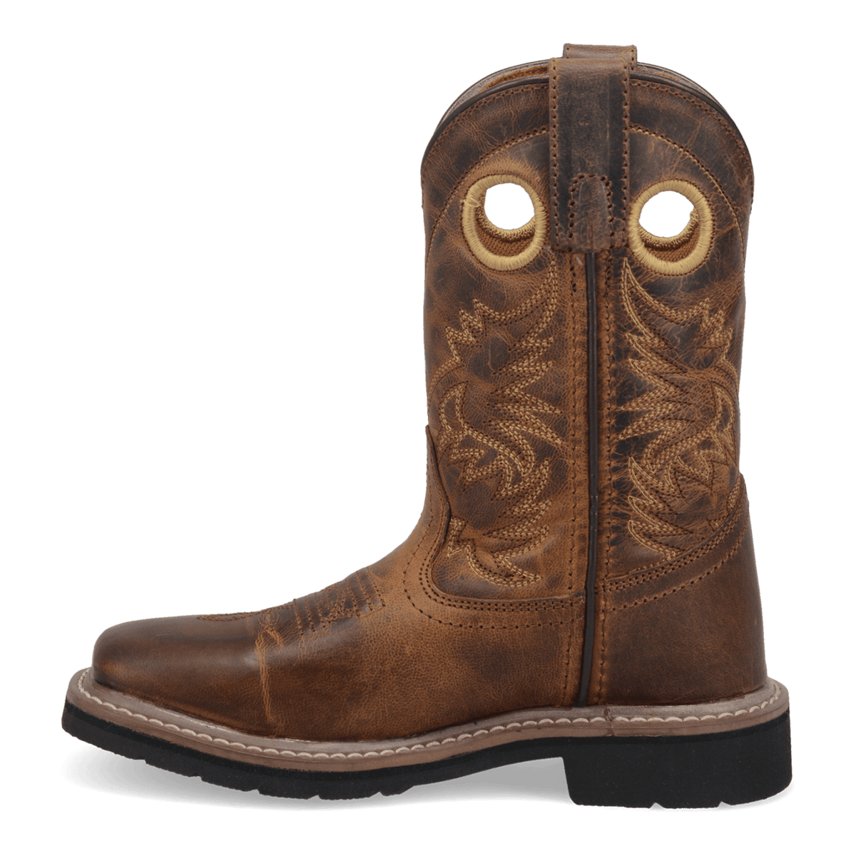 amarillo leather children's boot 135 degree outside angle