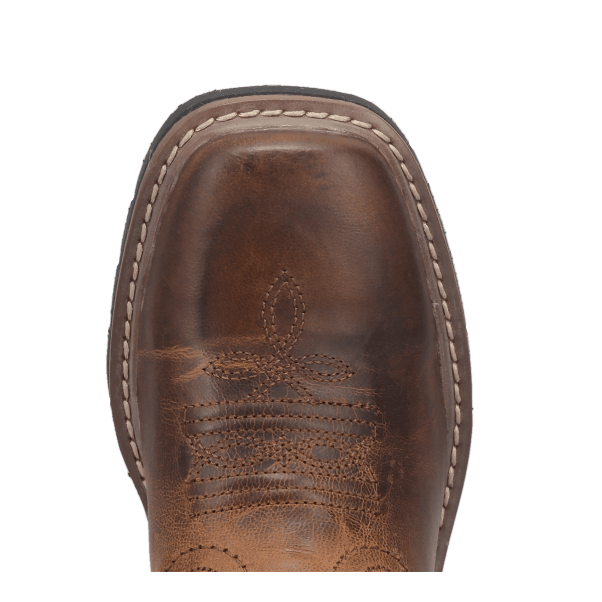 amarillo leather children's boot toe angle