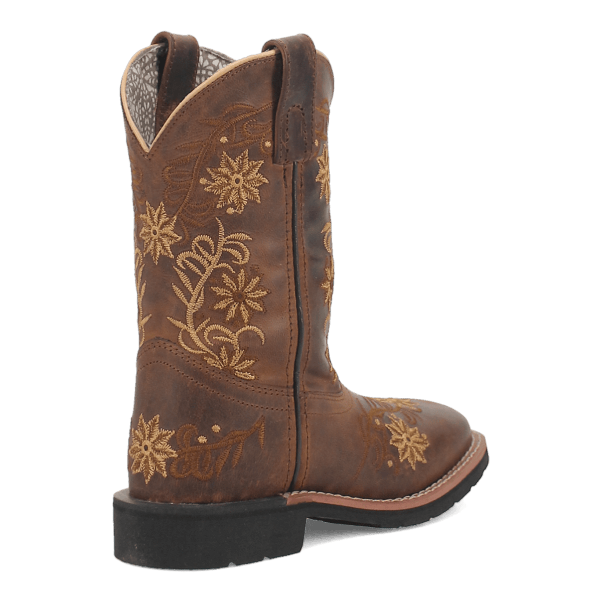 gardenia  leather children's boot 315 degree angle