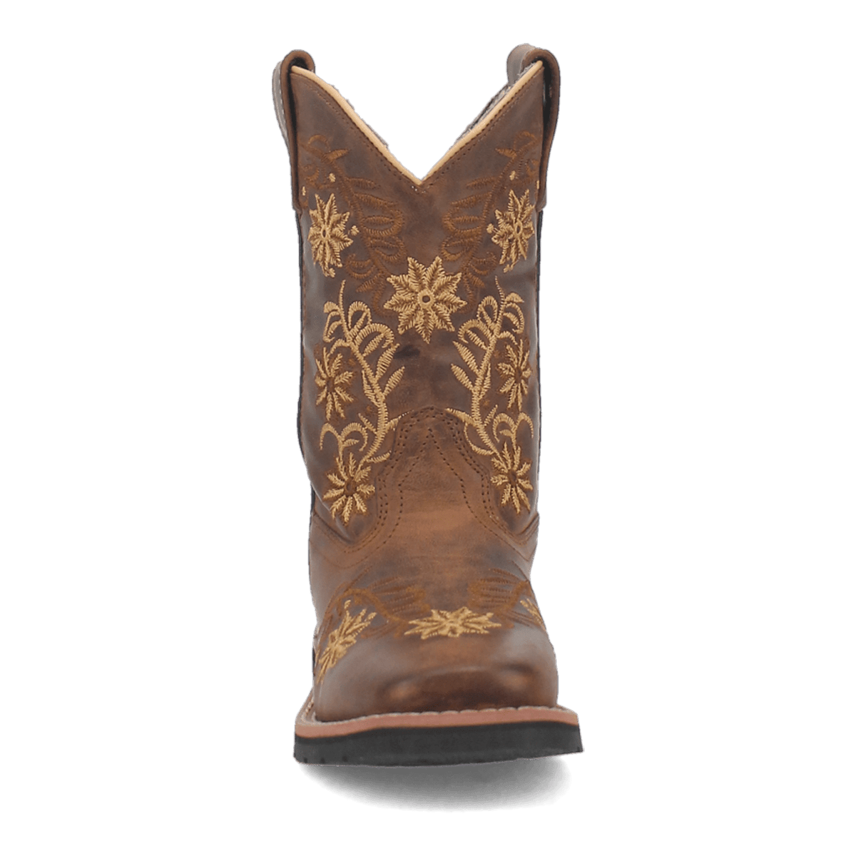gardenia  leather children's boot front angle