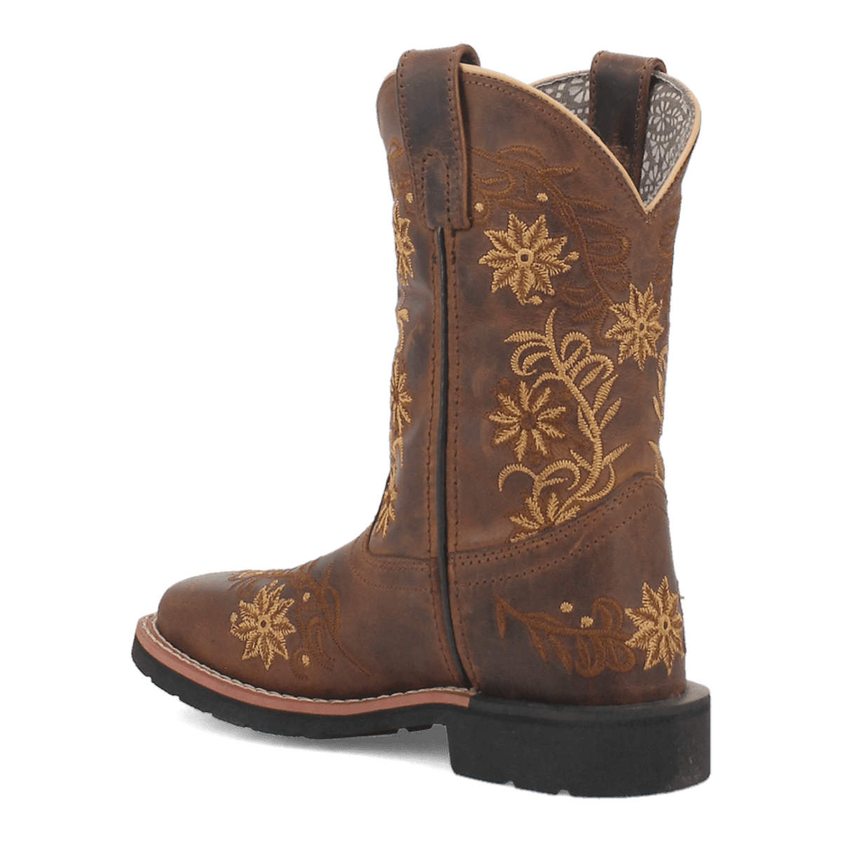 gardenia  leather children's boot 270 degree angle