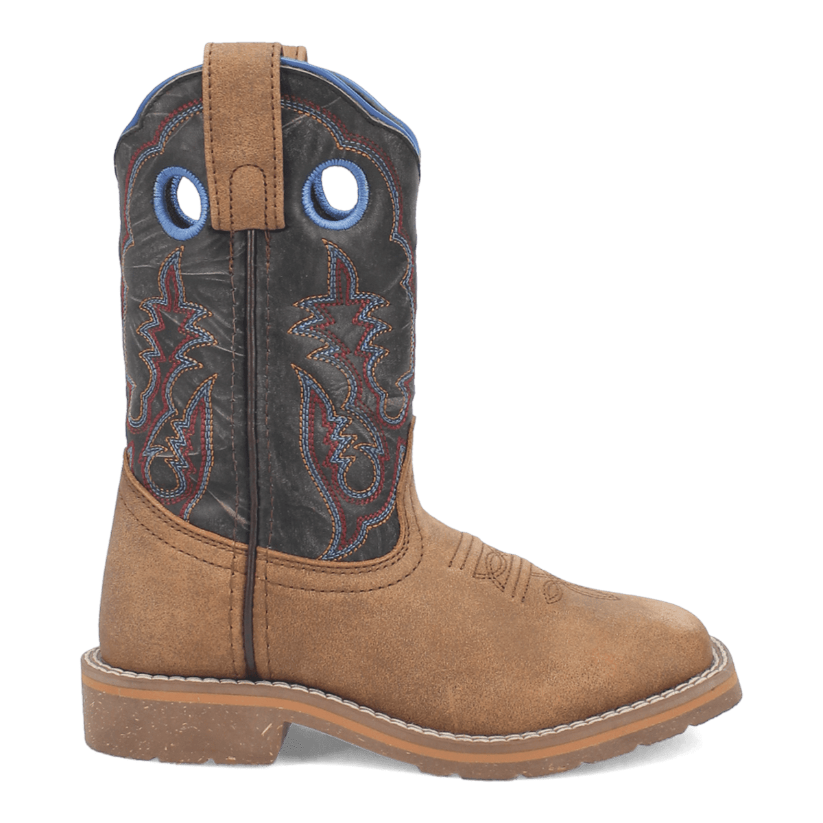 angle 2, rye leather children's boot