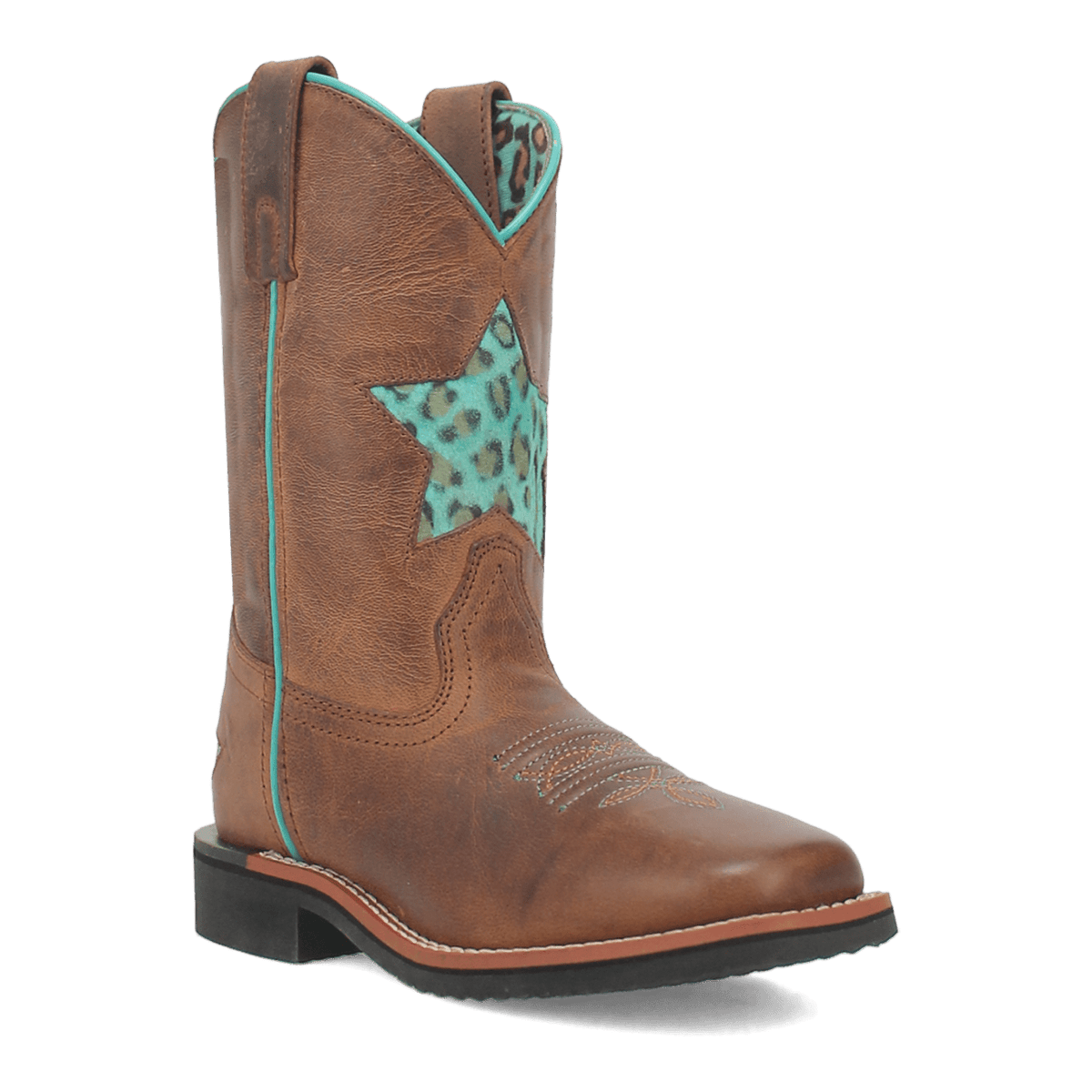 starr leather youth boot 45 degree angle