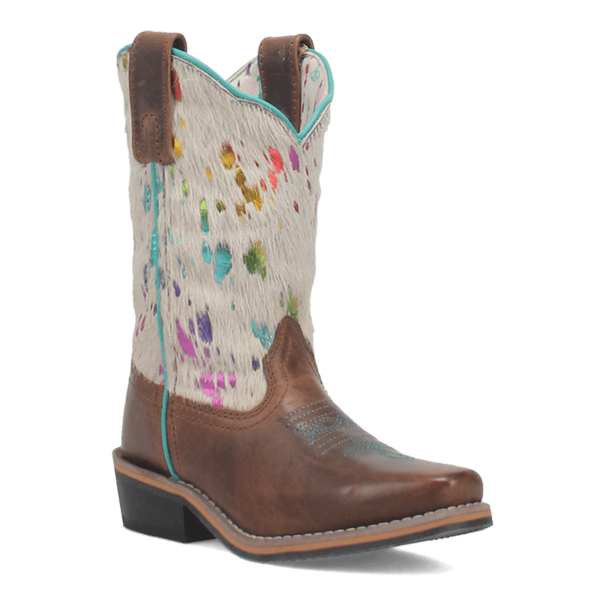 rumi leather youth boot 45 degree angle