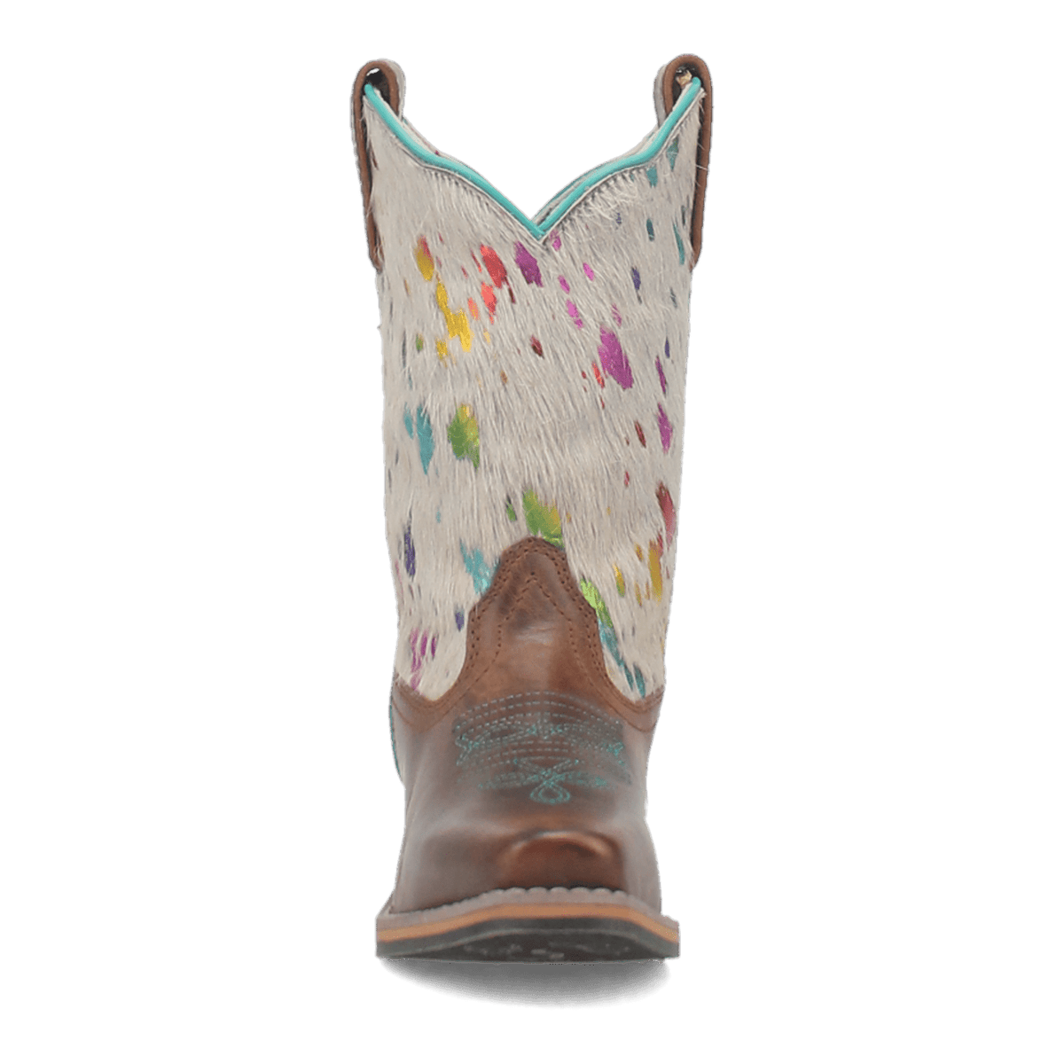 rumi leather youth boot front angle