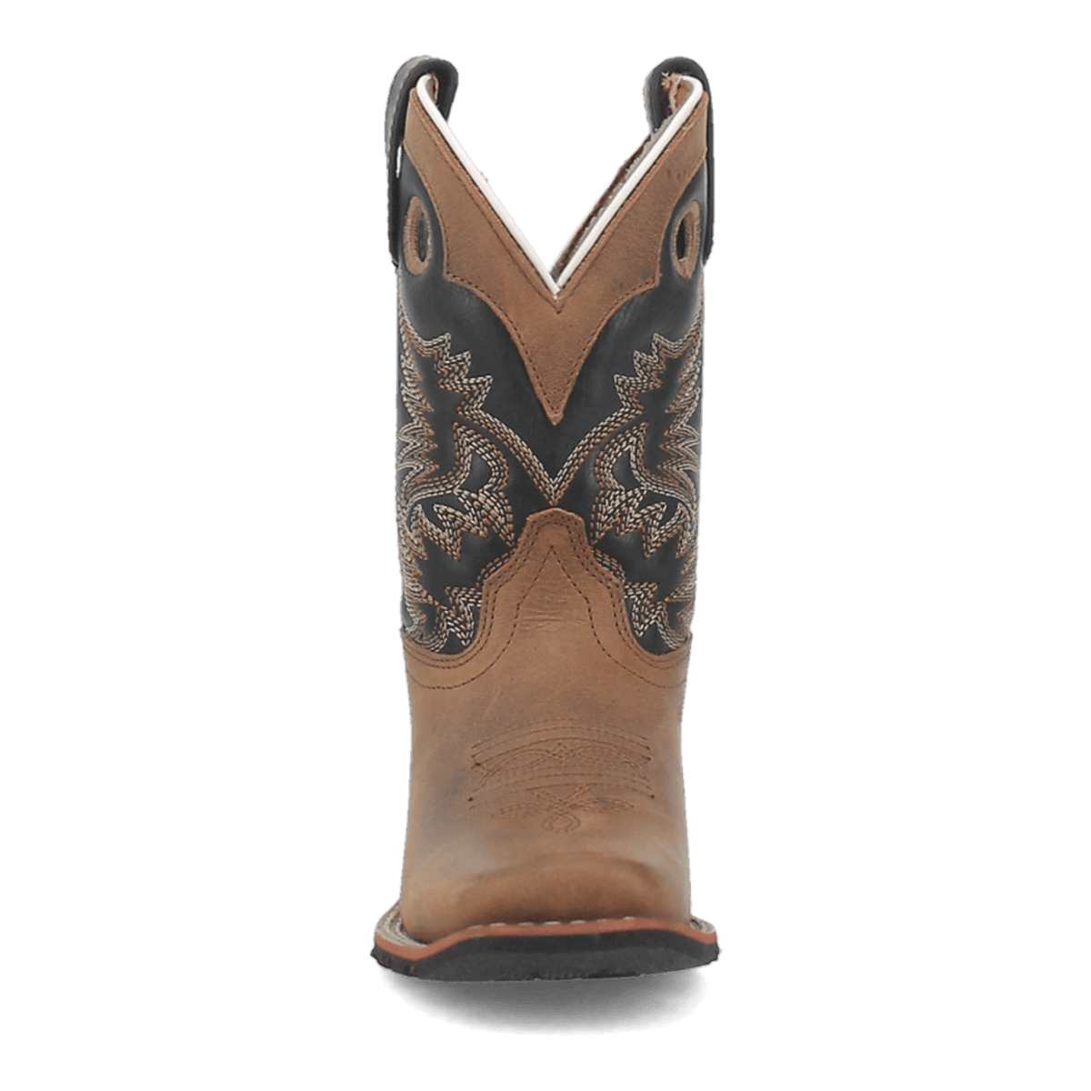 rascal leather youth boot front angle