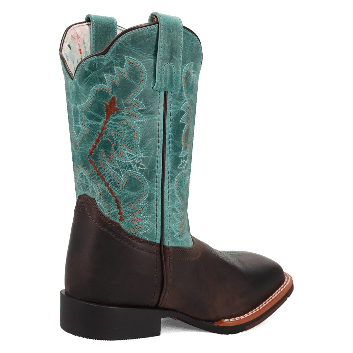 salina leather children's boot 315 degree angle