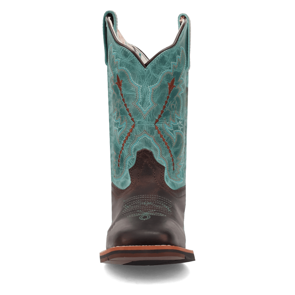 salina leather children's boot front angle