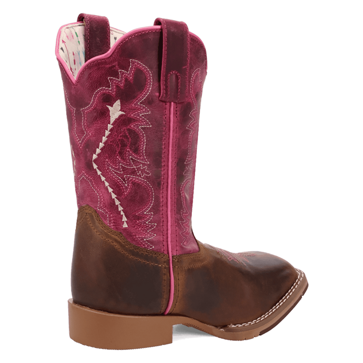 salina leather children's boot 315 degree angle