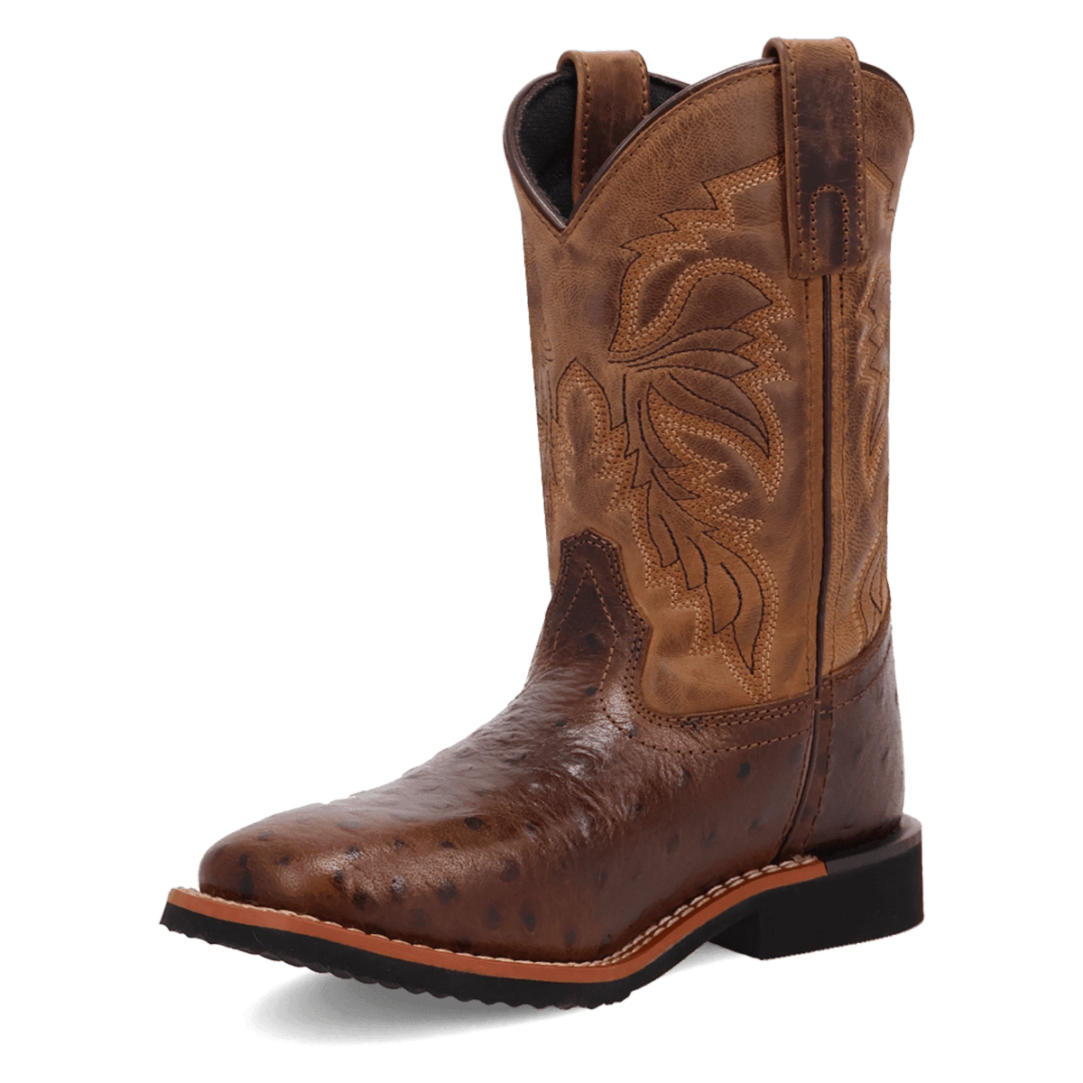 jet leather children's boot 225 degree angle