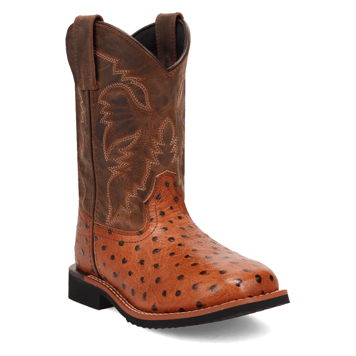 jet leather children's boot 45 degree angle