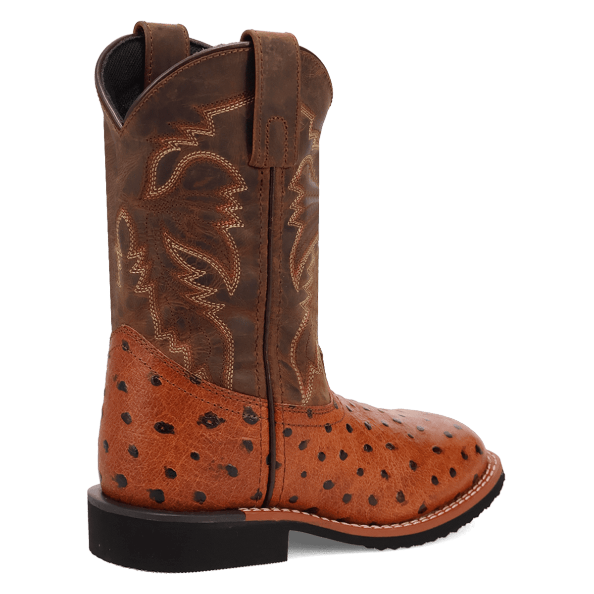 jet leather children's boot 315 degree angle
