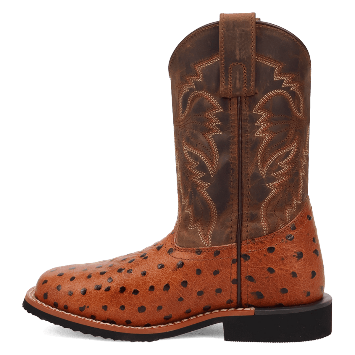 jet leather children's boot 135 degree outside angle