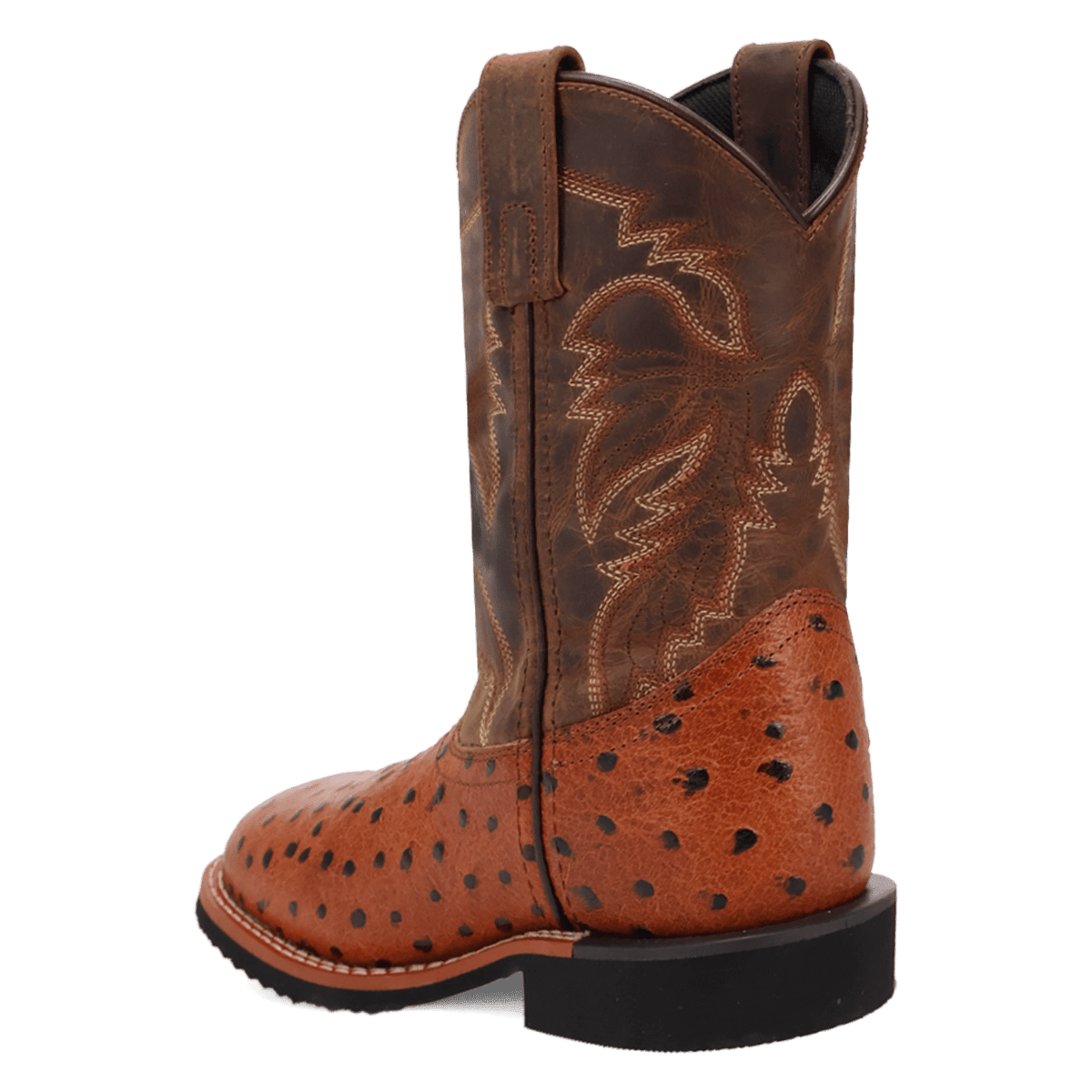 jet leather children's boot 270 degree angle