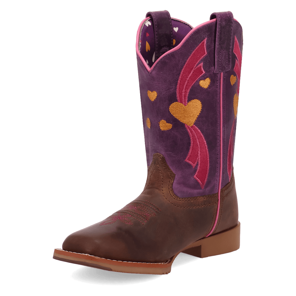 lottie leather children's boot 225 degree angle