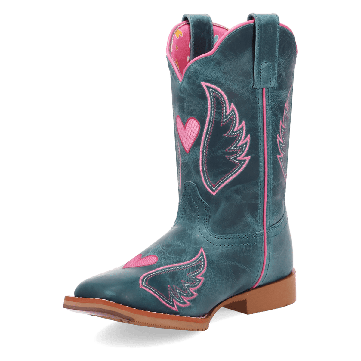 sweet caroline leather children's boot 225 degree angle