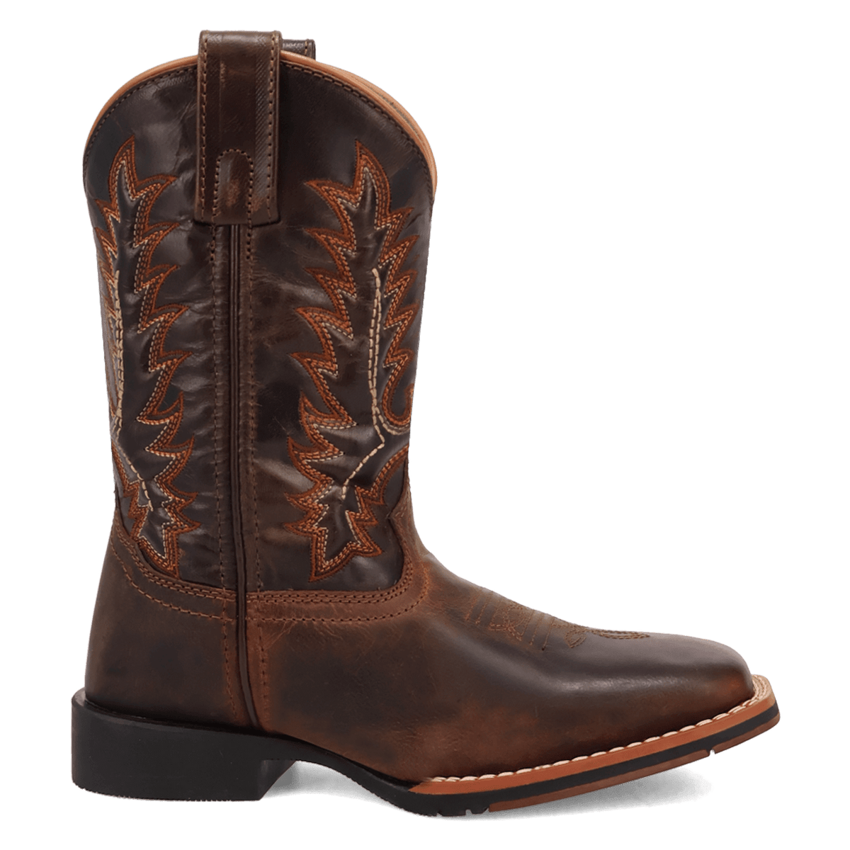 dexter leather youth boot 90 degree inside angle