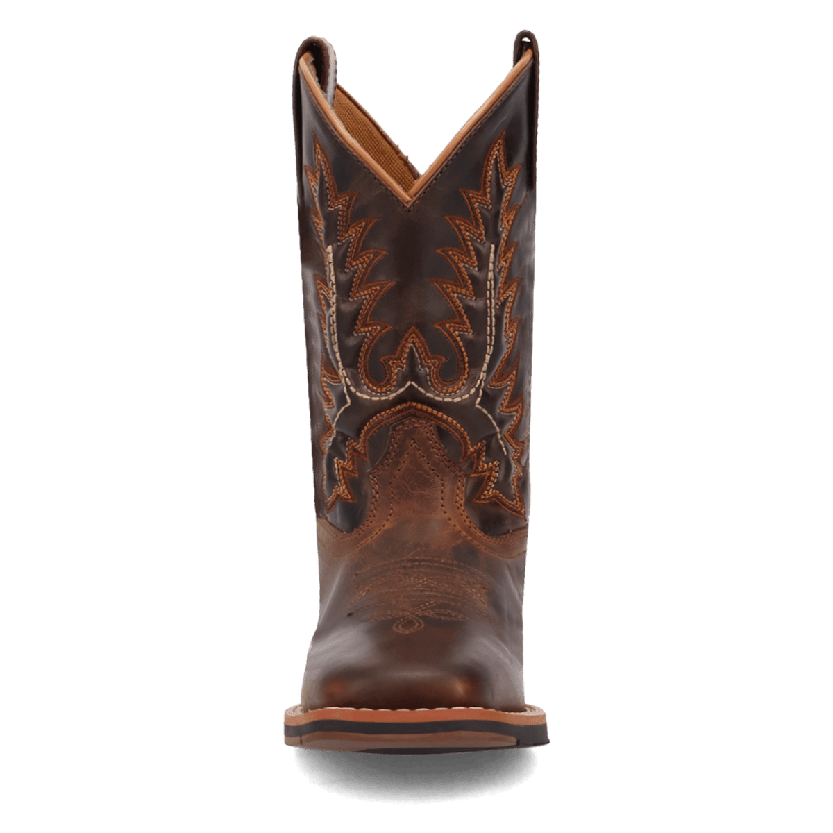 dexter leather youth boot front angle