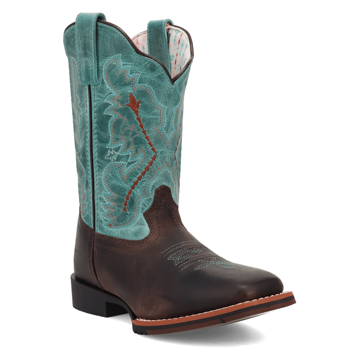 salina leather youth boot 45 degree angle