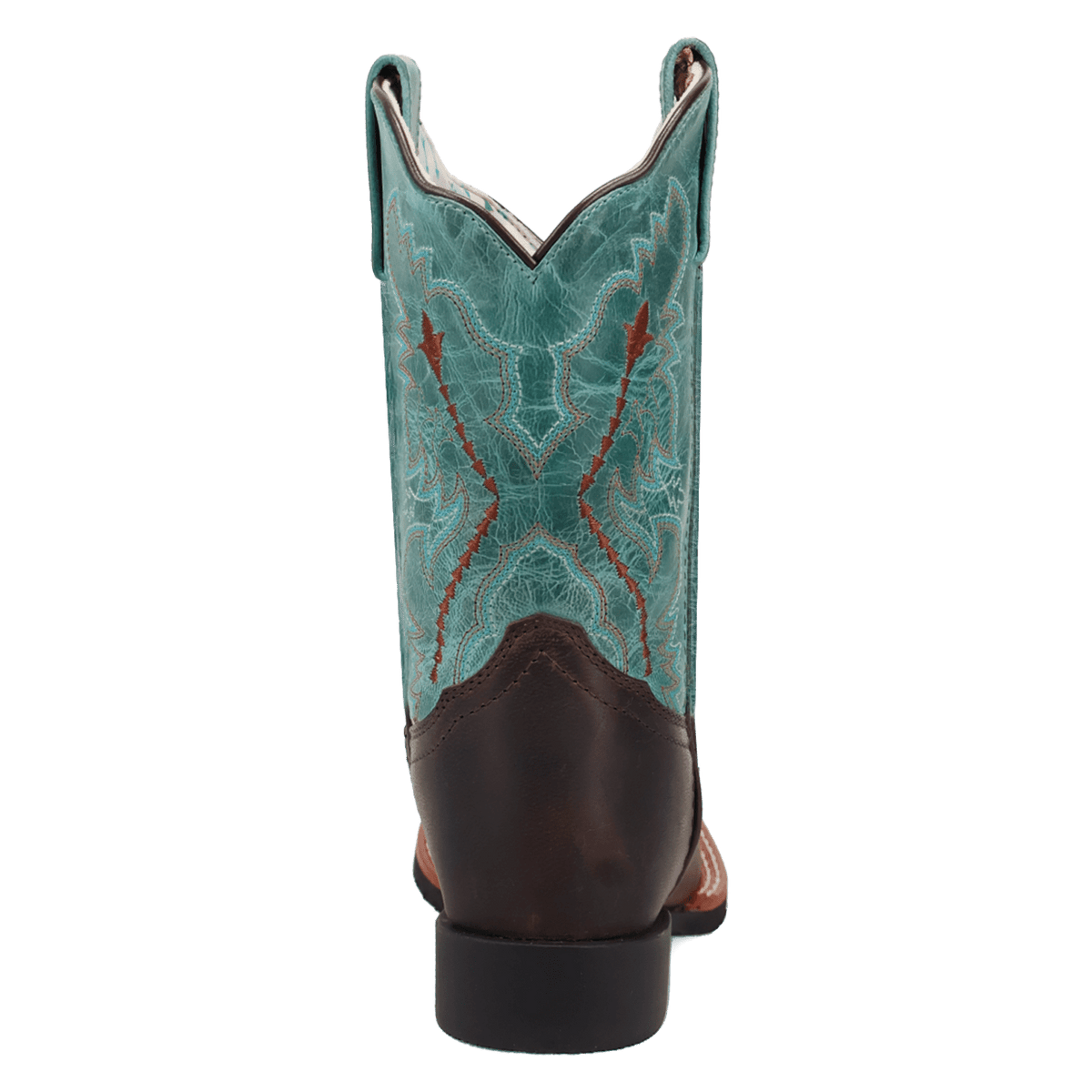 salina leather youth boot 180 degree back angle