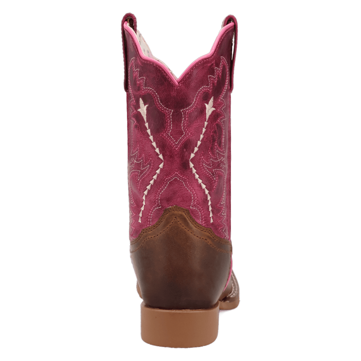 salina leather youth boot 180 degree back angle