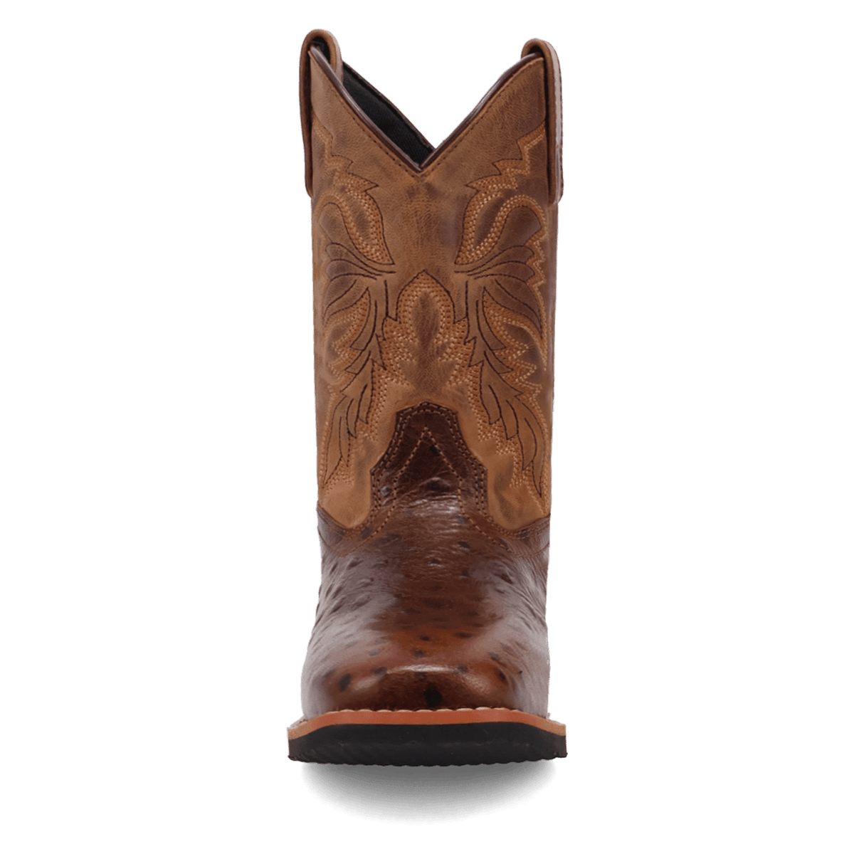 jet leather youth boot front angle