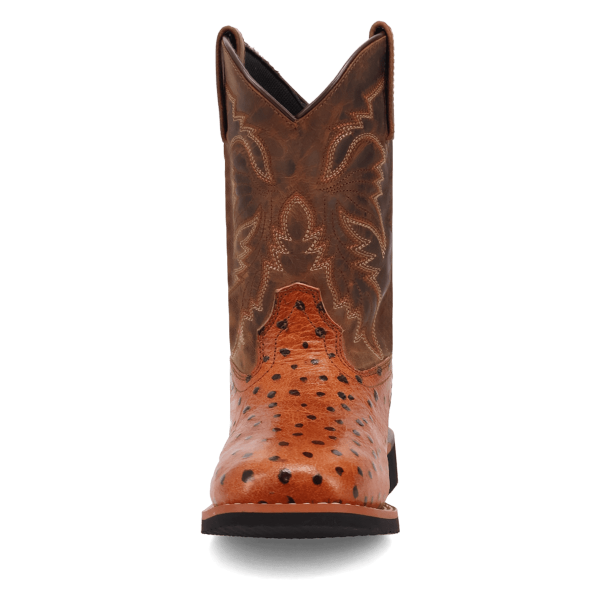 jet leather youth boot front angle
