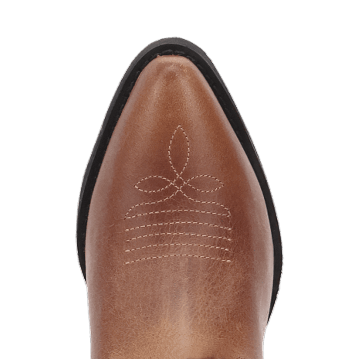 happy trails leather youth boot toe angle