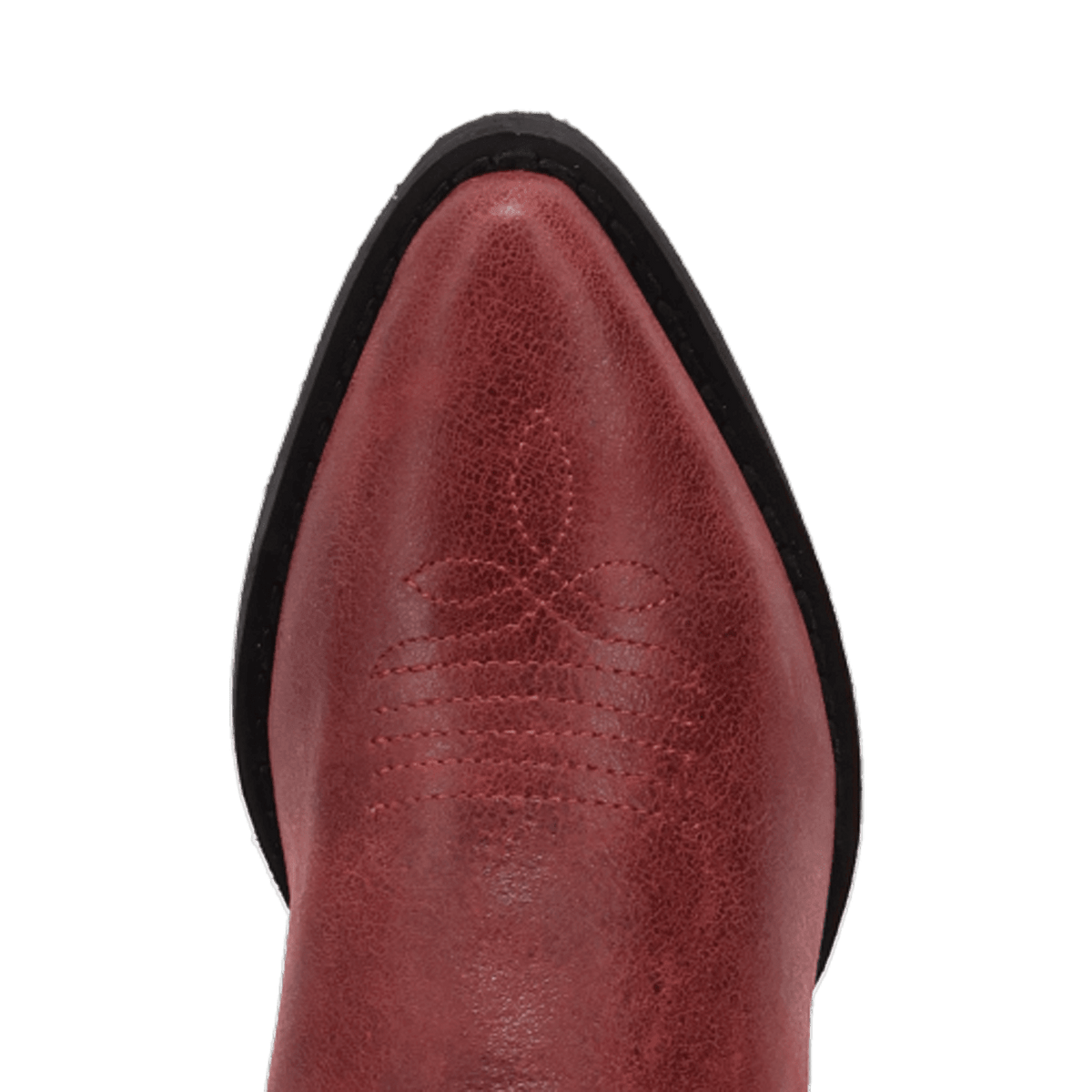 happy trails leather youth boot toe angle