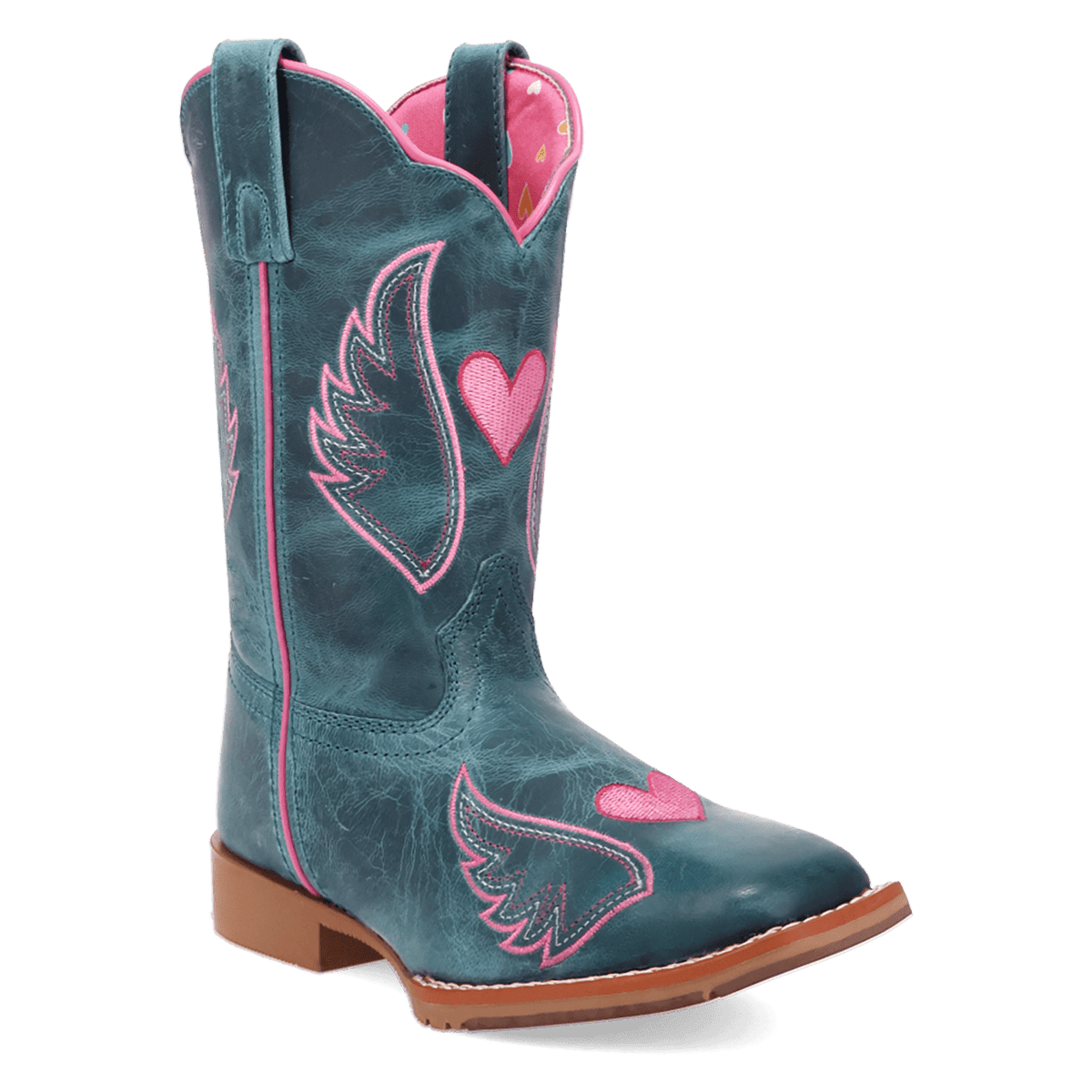 sweet caroline leather youth boot 45 degree angle