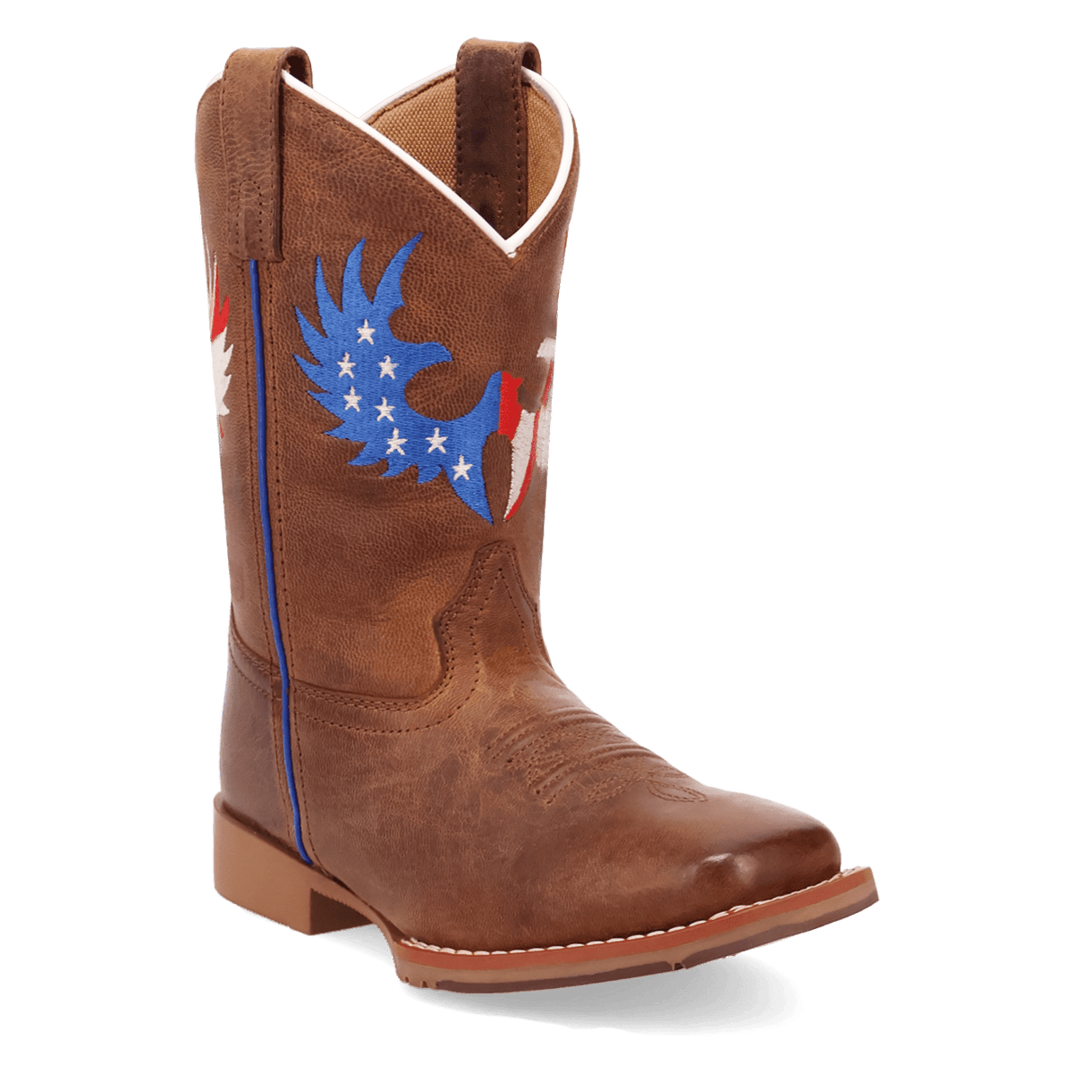 freedom flight leather youth boot 45 degree angle