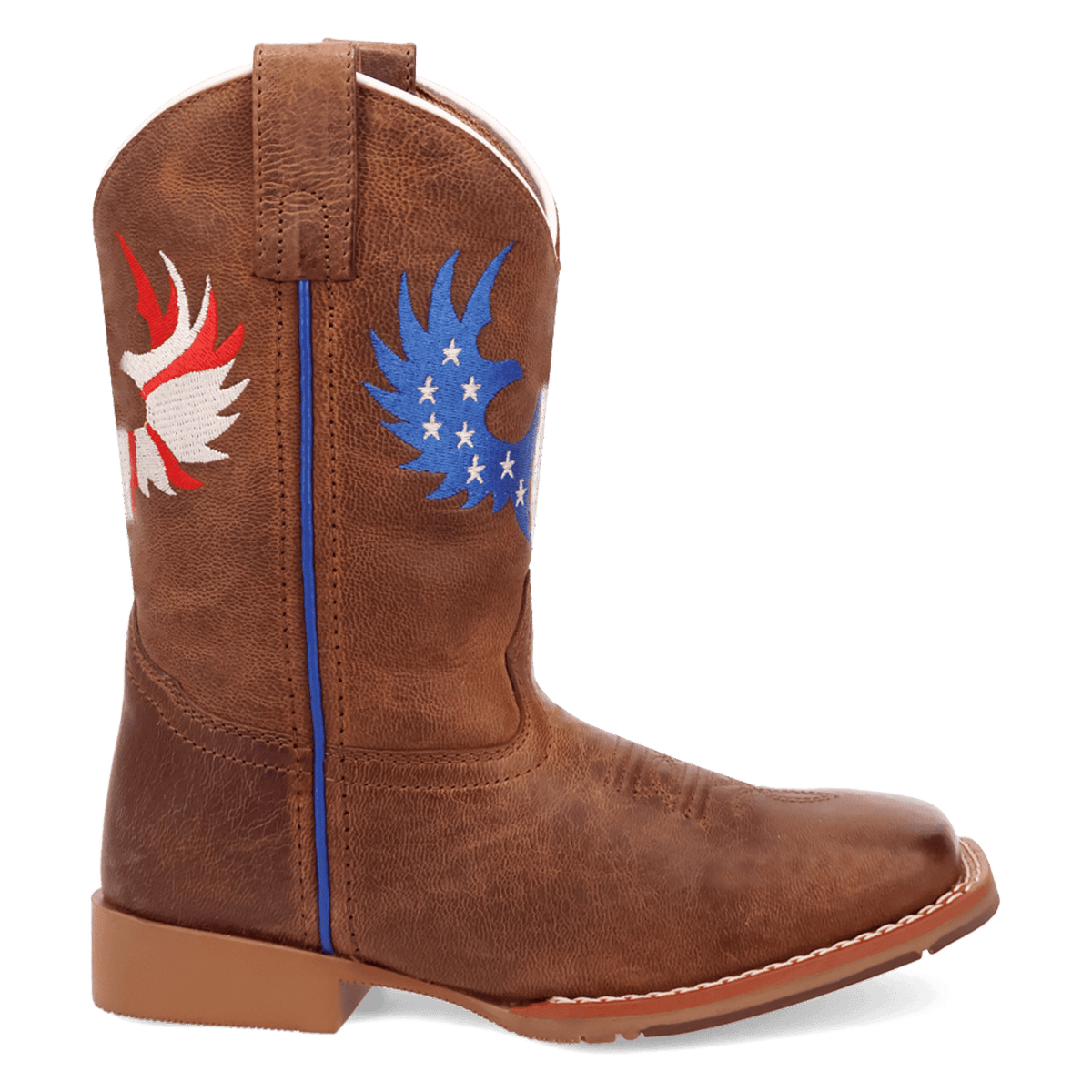 freedom flight leather youth boot 90 degree inside angle