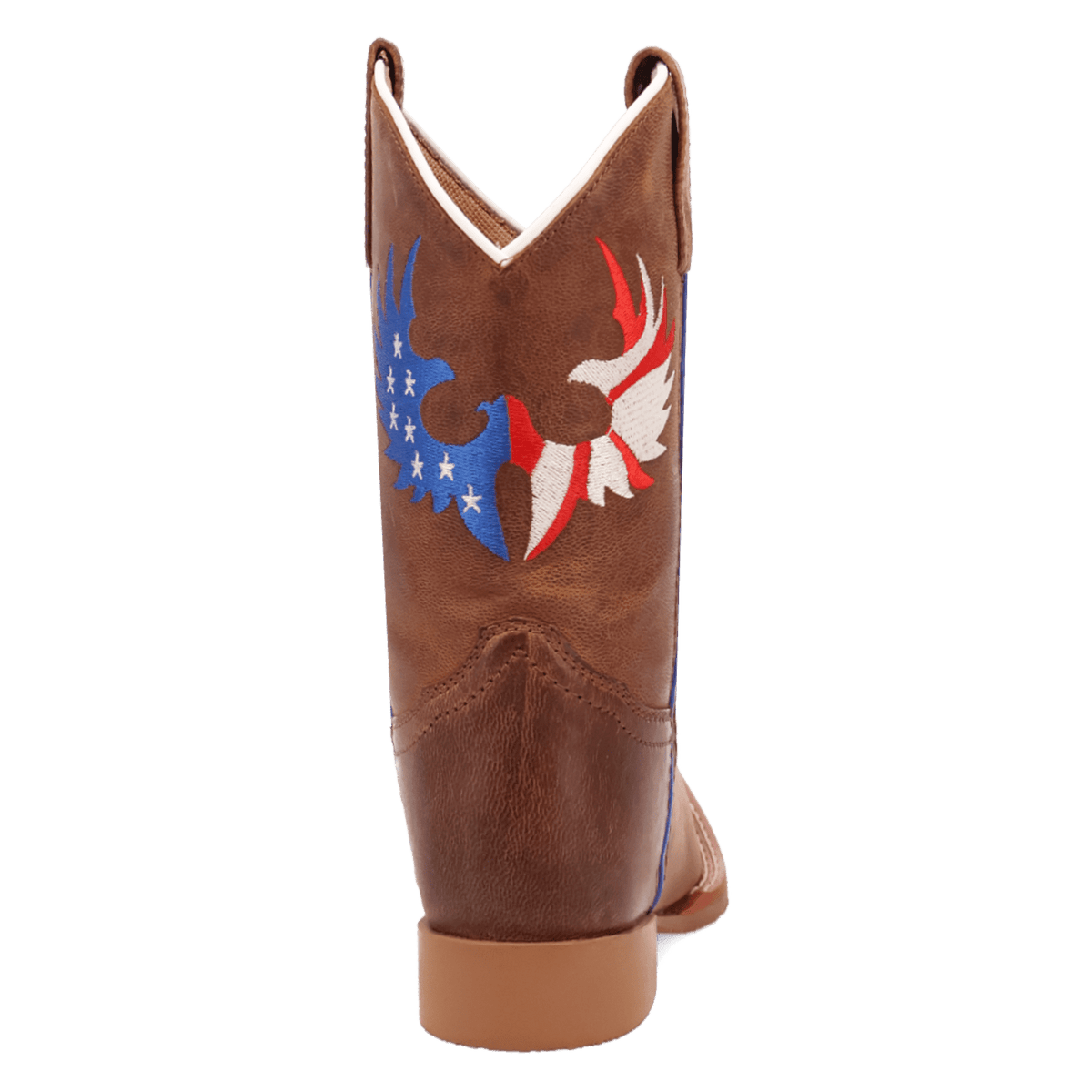 freedom flight leather youth boot 180 degree back angle