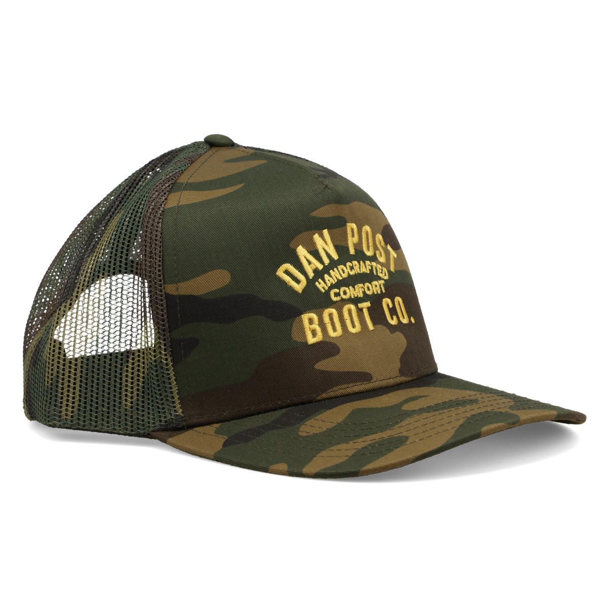 dark green trucker hat - dan post boots