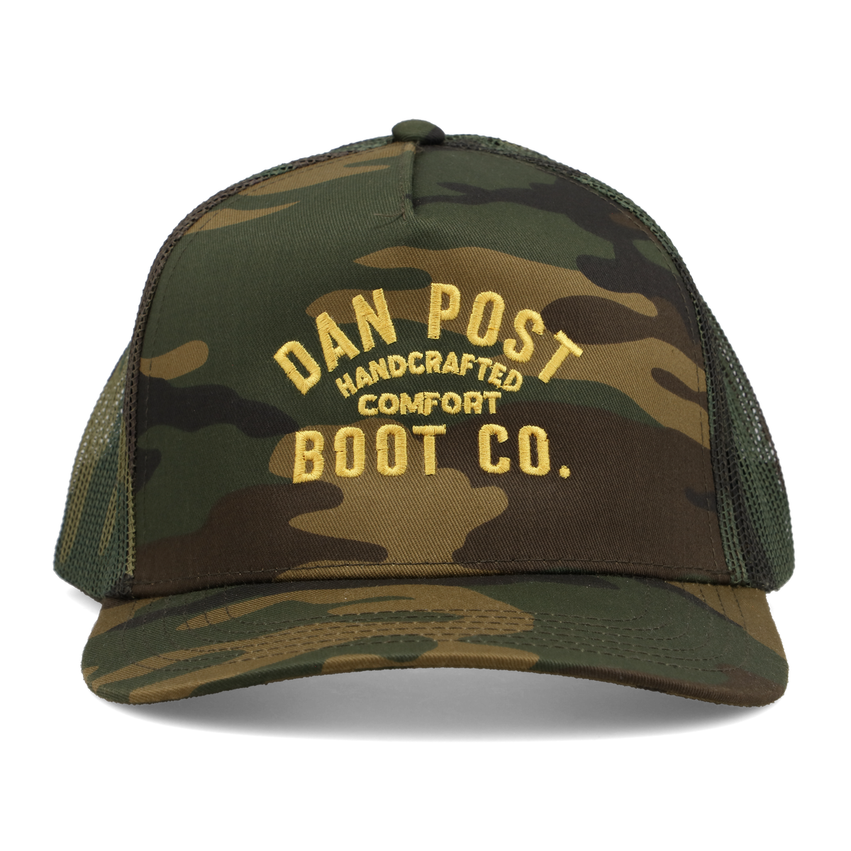 dark green trucker hat - dan post boots
