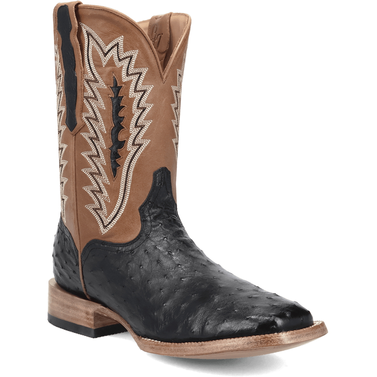 brannan full quill ostrich boot - dan post boots