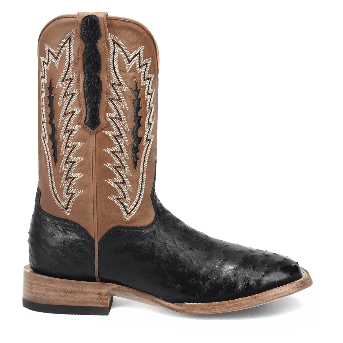brannan full quill ostrich boot - dan post boots