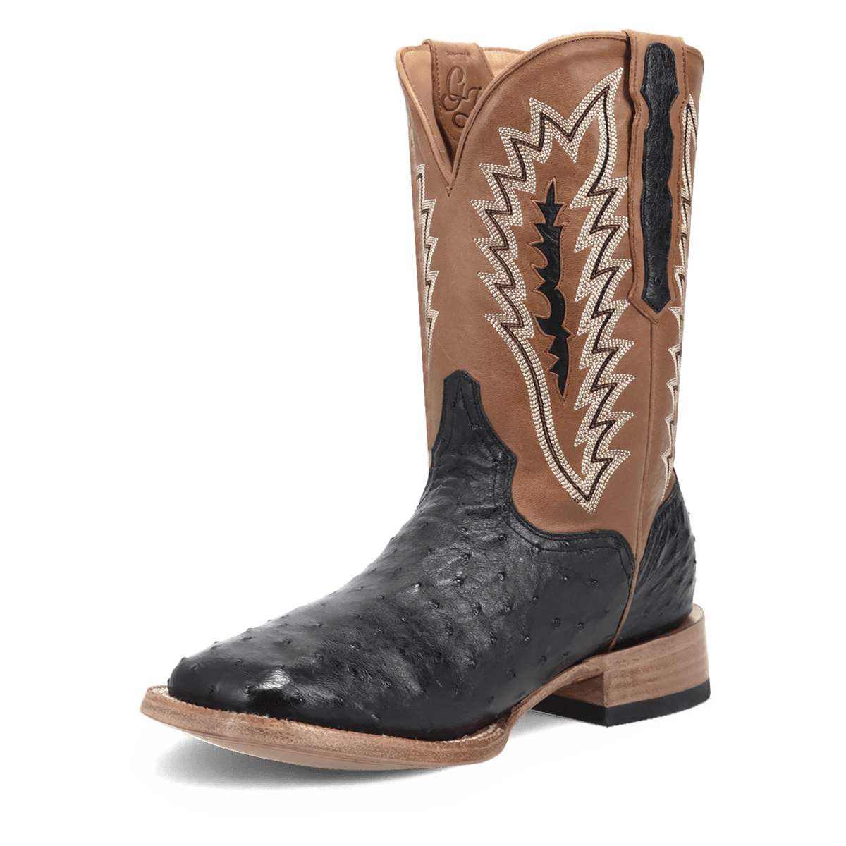brannan full quill ostrich boot - dan post boots