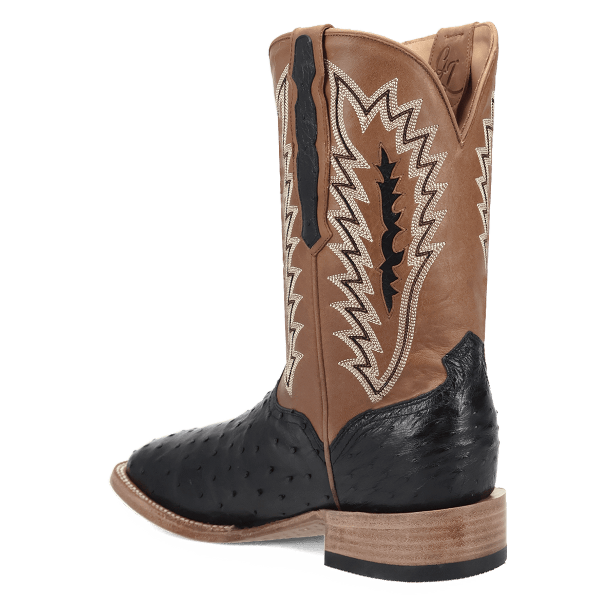 brannan full quill ostrich boot - dan post boots
