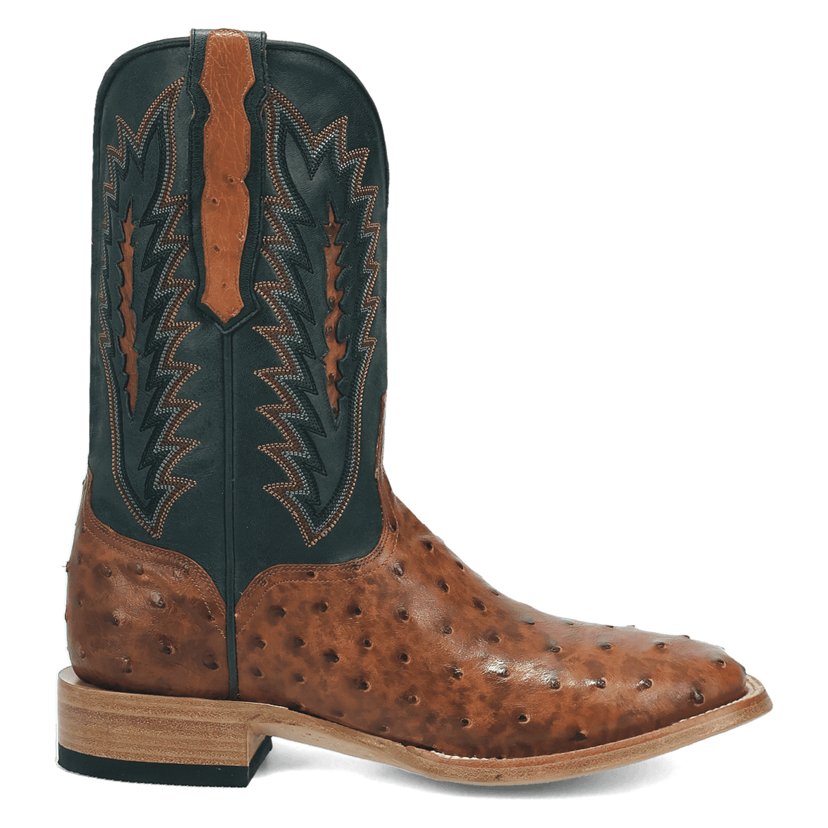 brannan full quill ostrich boot - dan post boots