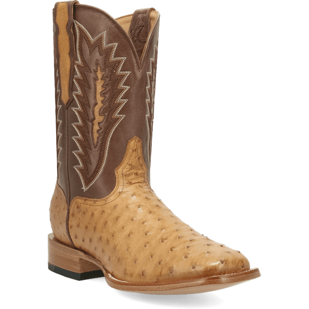 brannan full quill ostrich boot - dan post boots