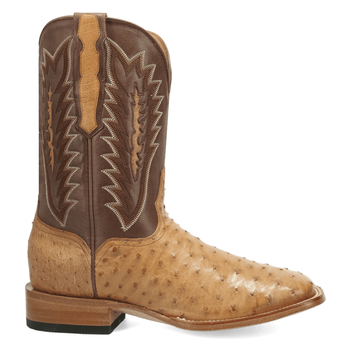 brannan full quill ostrich boot - dan post boots