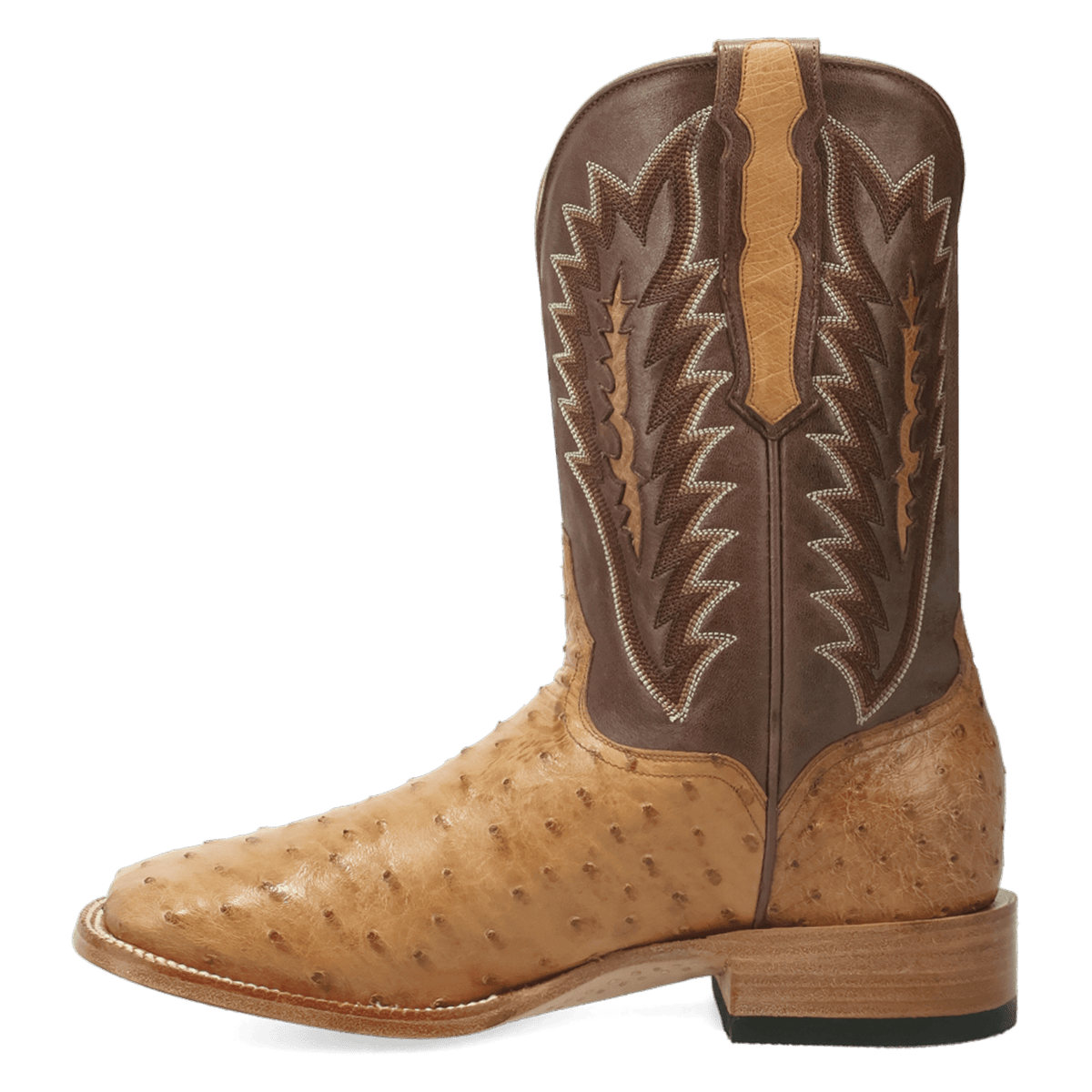 brannan full quill ostrich boot - dan post boots