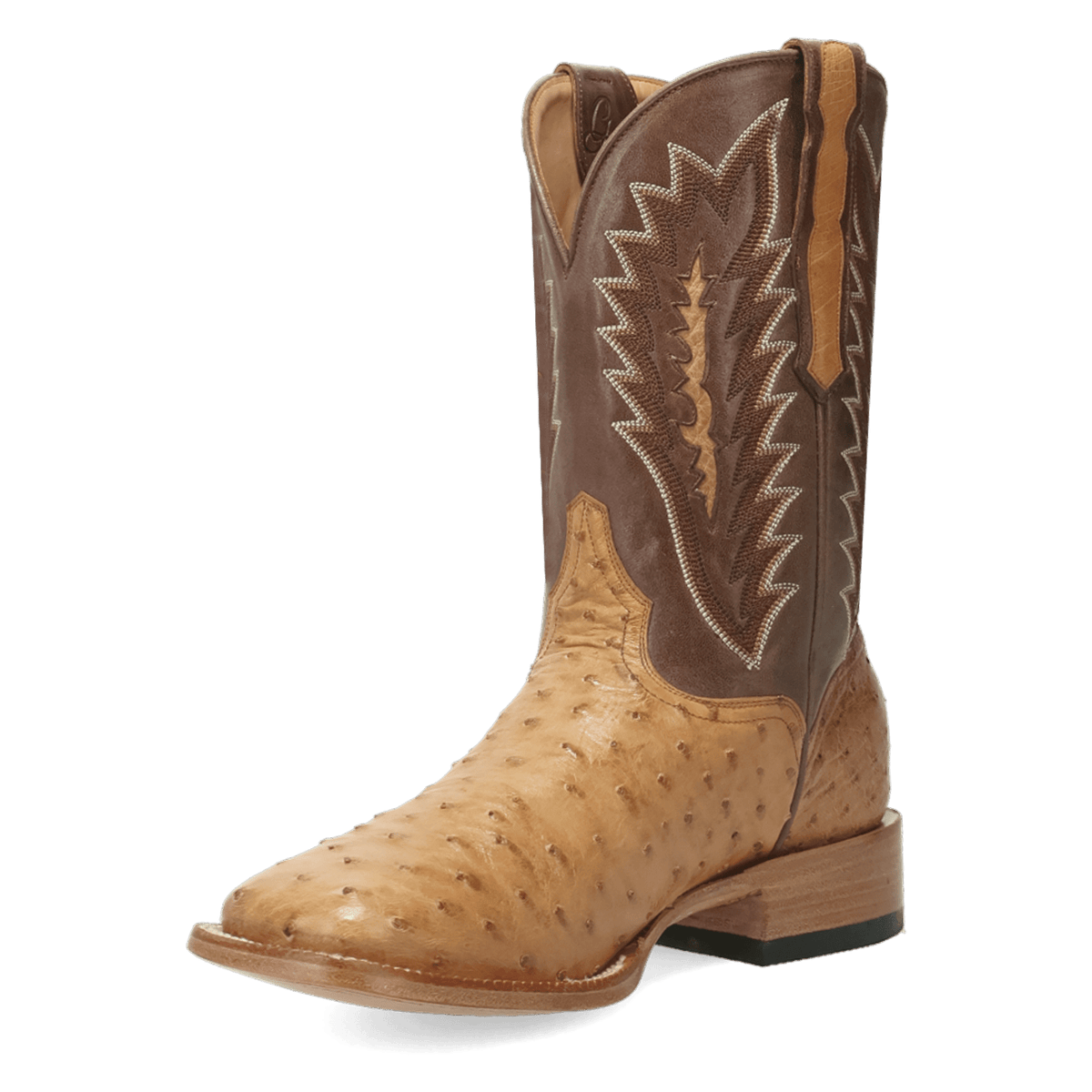 brannan full quill ostrich boot - dan post boots