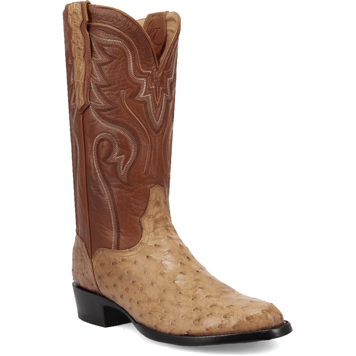 stanford full quill ostrich boot - dan post boots